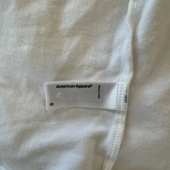 AMERICAN APPAREL Pre-Gildan OG: turtleneck crop top - Picture 2 of 2